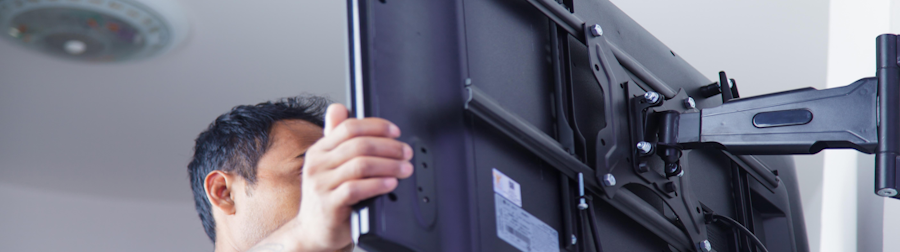Professional TV wall mounting services in Auckland